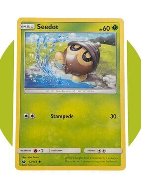 Celestial Storm Pokemon Card (YY02): Seedot 12/168